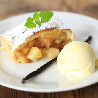 Apple Cream Strudel