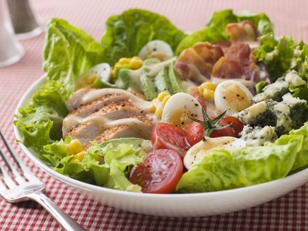 Salat mit Speck