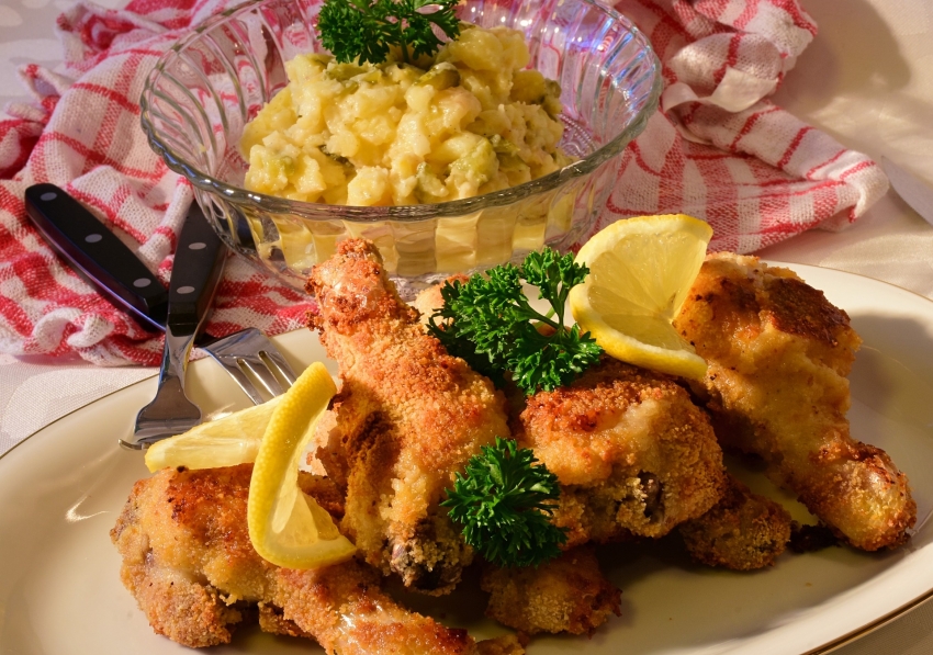 Backhendl mariniert Backhendl mariniert