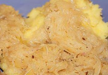 Frittiertes Sauerkraut