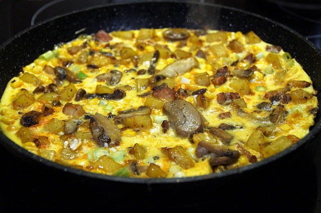 Haschee-Omelette