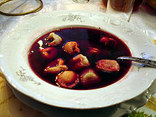 Borschtsch (Rote-Rüben-Suppe)