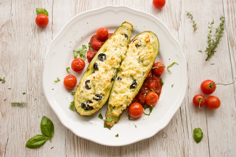 Eier Zucchini