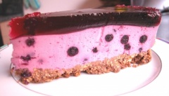 Blueberry Slice Cake