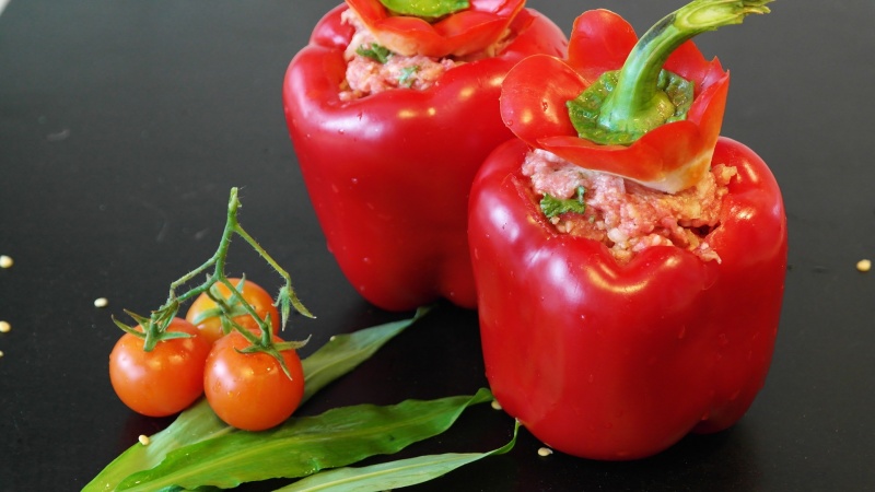 Gefüllte Paprika Gefüllte Paprika