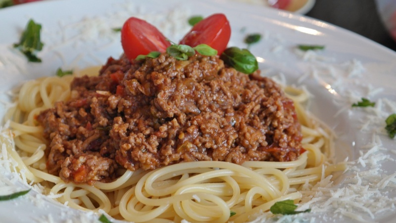 Spaghetti mit Fleischsauce