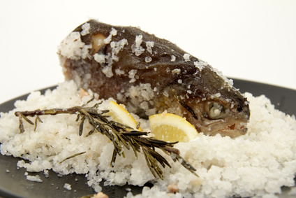 Fisch in der Salzkruste
