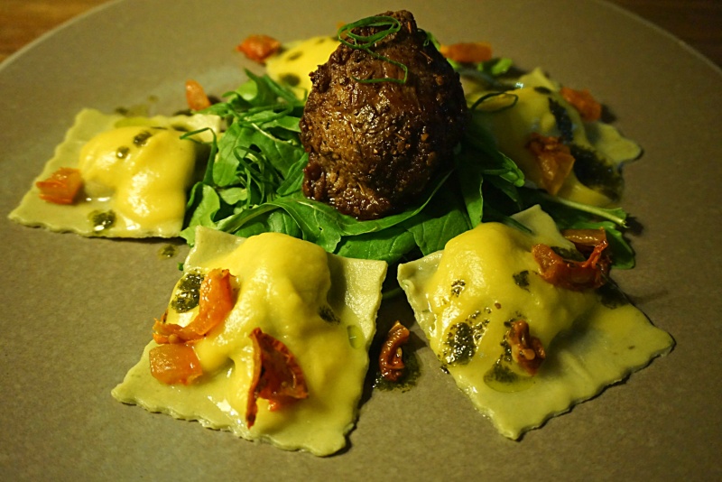 Ravioli mit Wildfllung