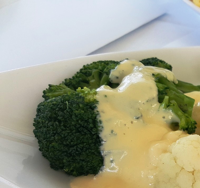 Brokkoli in Weinsauce