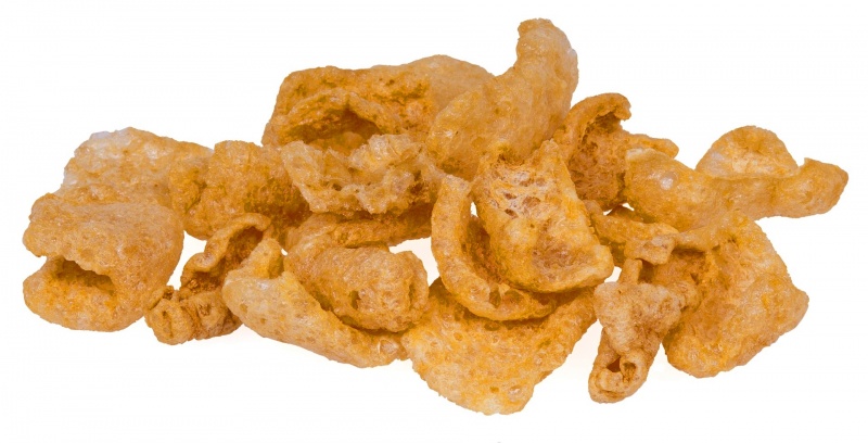 Knusprige Schweinsschwartln-Chips
