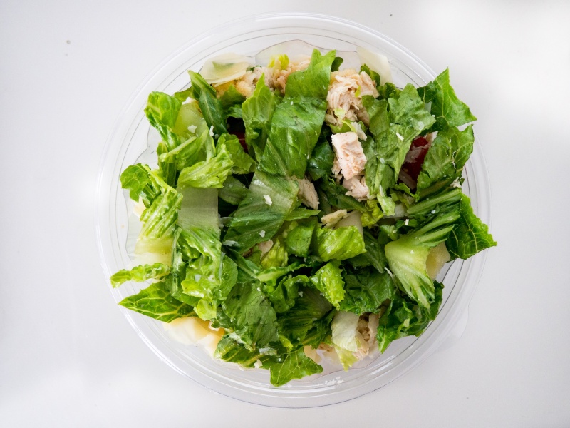 Abgeschmalzener Salat