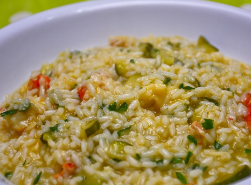 Petersilien Risotto