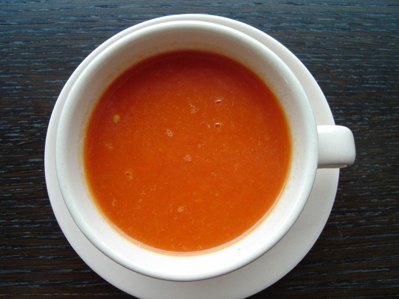 Beschwipste Paradeissuppe