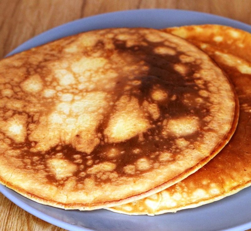 Einfacher Eierkuchen Einfacher Eierkuchen