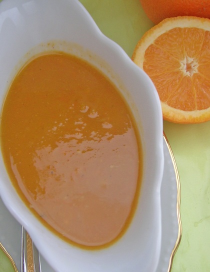 Kürbis-Orangensauce